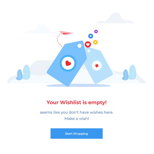 Empty Wishlist